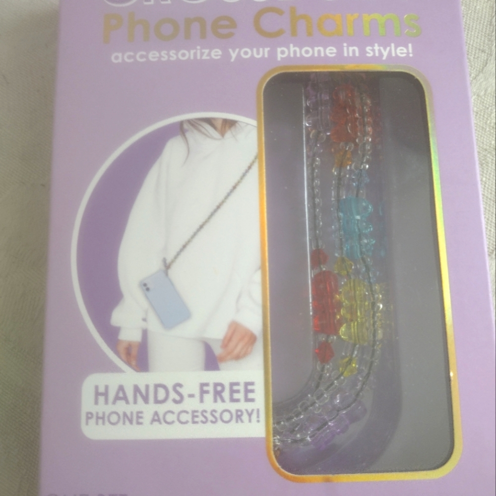Crossbody cellphone chain